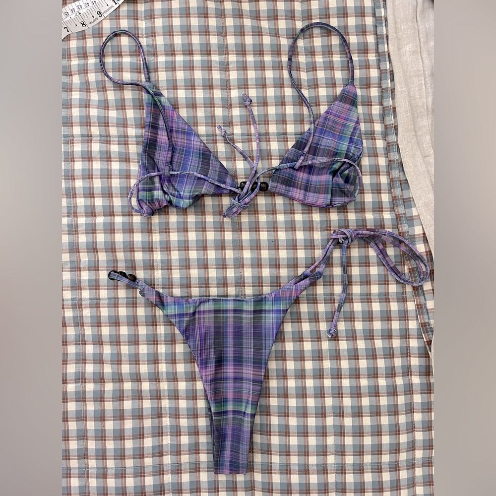 Plaid Bikini - Picture 2 of 4